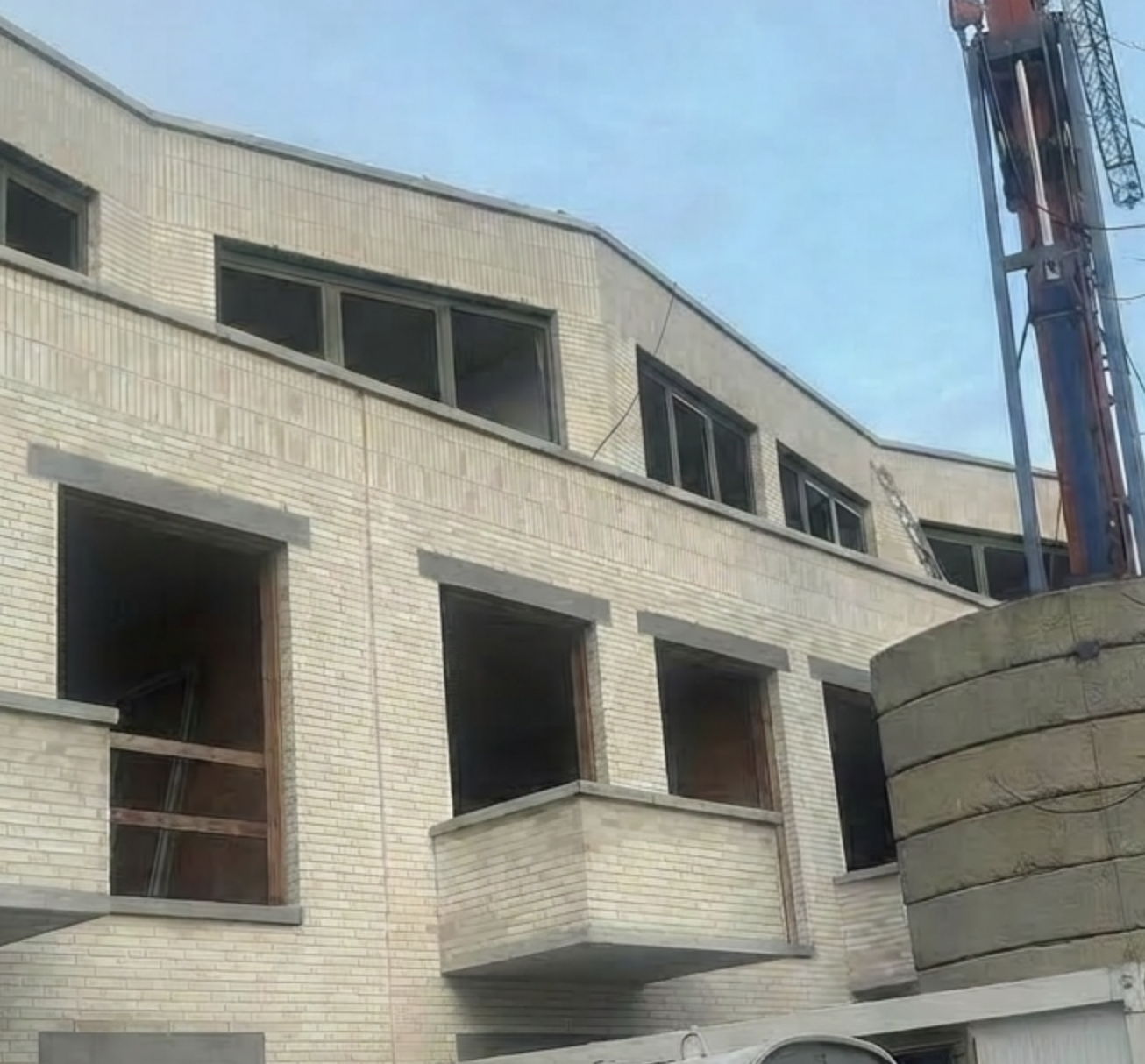 Nieuwbouw Appartementsgebouw Wommelgem — werffoto 2
