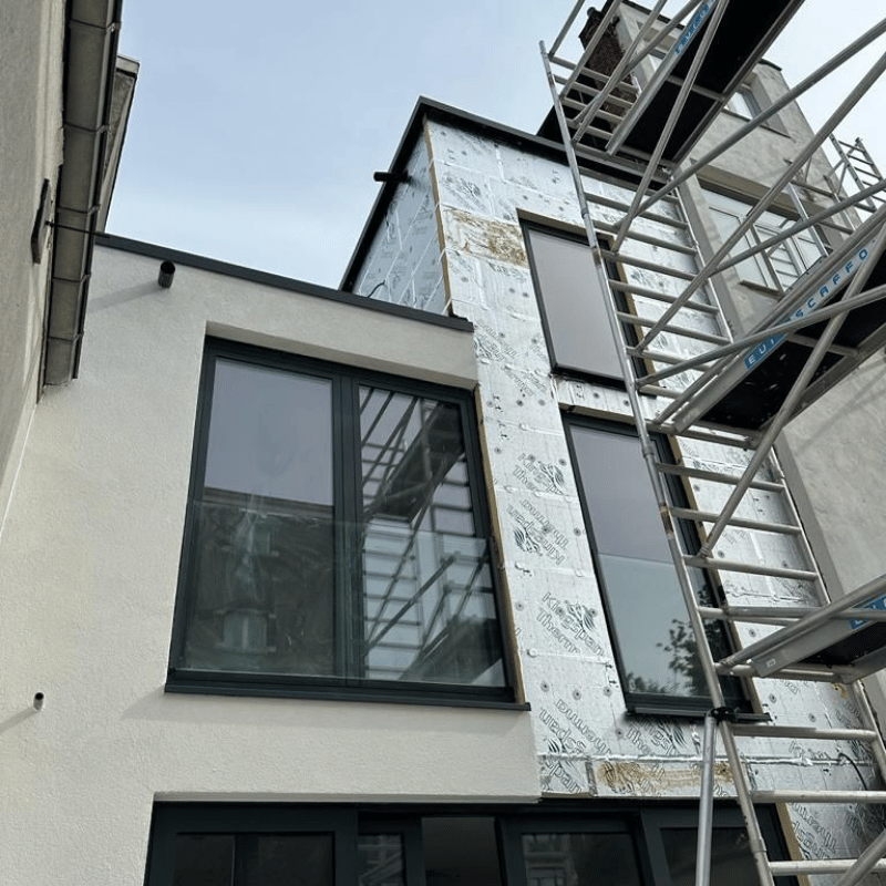Nieuwbouw Appartementsgebouw Wommelgem — werffoto 4